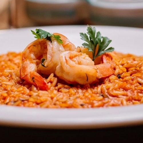 Risoto de Camarão com Limão Siciliano: Receita de Chef