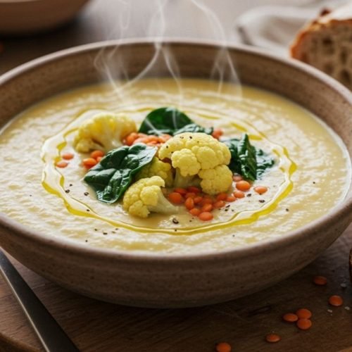 Por que chefs de bistrô apostam na sopa de couve-flor e lentilha em dias frios