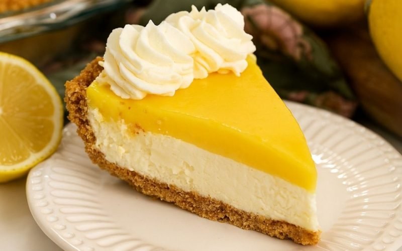 Estou Viciado Nessa Torta de Limão com Cream Cheese